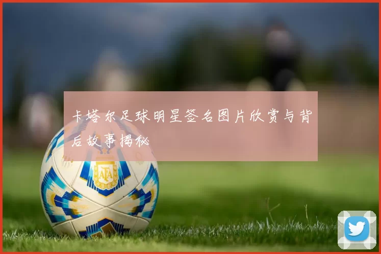 卡塔尔足球明星签名图片欣赏与背后故事揭秘